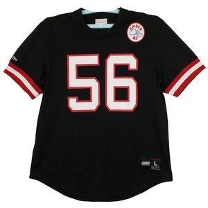 Lawrence Taylor Giants Mitchell & Ness NFL L Large Jersey‎ Shirt Black #56 New